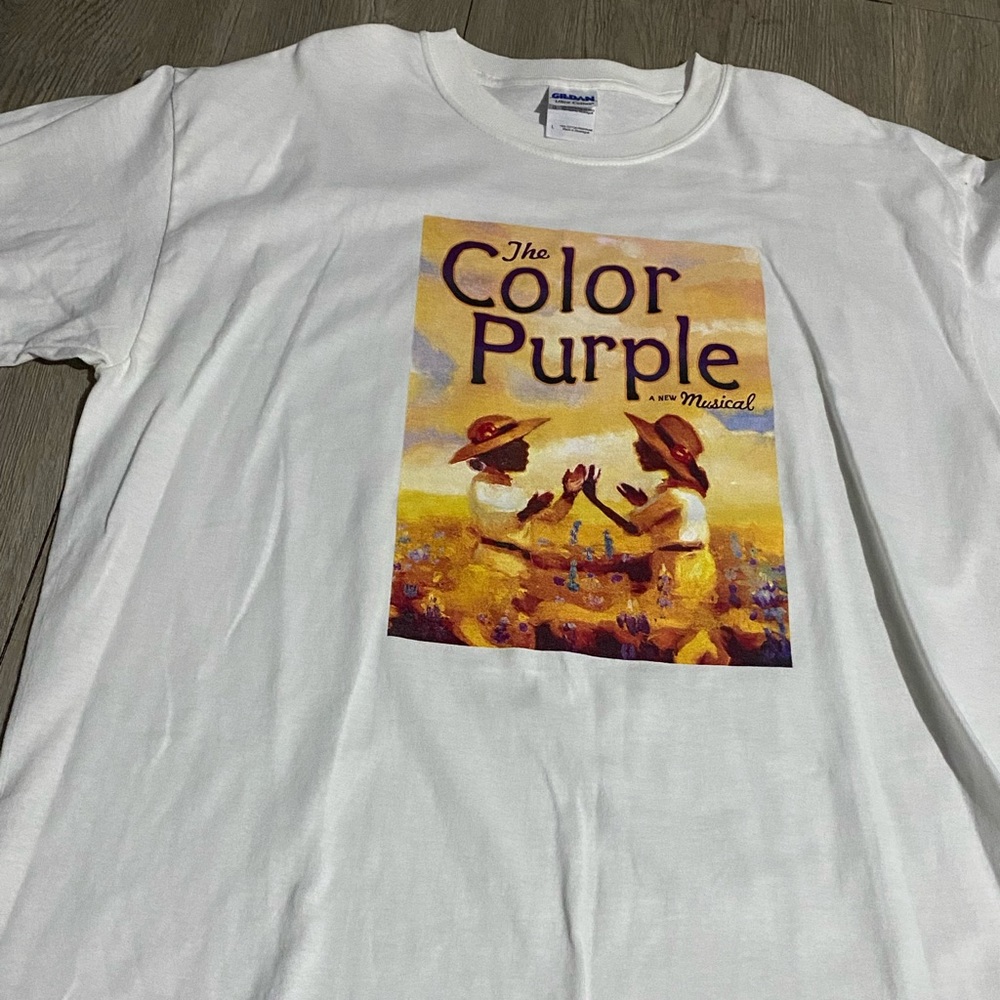 The Color Purple Misical promo tee
